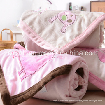 Double Embroidered Baby Blankets / Hold Blanket 76 * 102cm